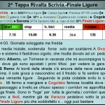 16. Cronistoria  2^ Tappa Rivalta Scrivia.- Finale Ligure
